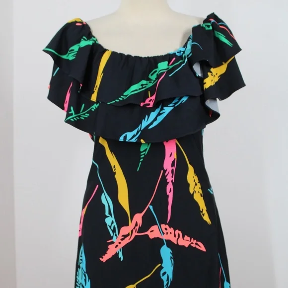 julie brown nyc dresses Black Print Julie Brown BOUTIQUE Dress Women's